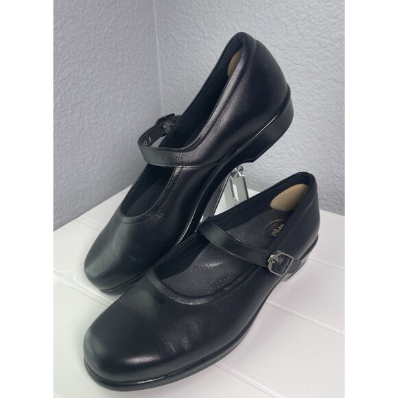 SAS womens mary janes w/buckle 9.5W Tripod Comfort footbed retail #175 classic - Picture 2 of 8